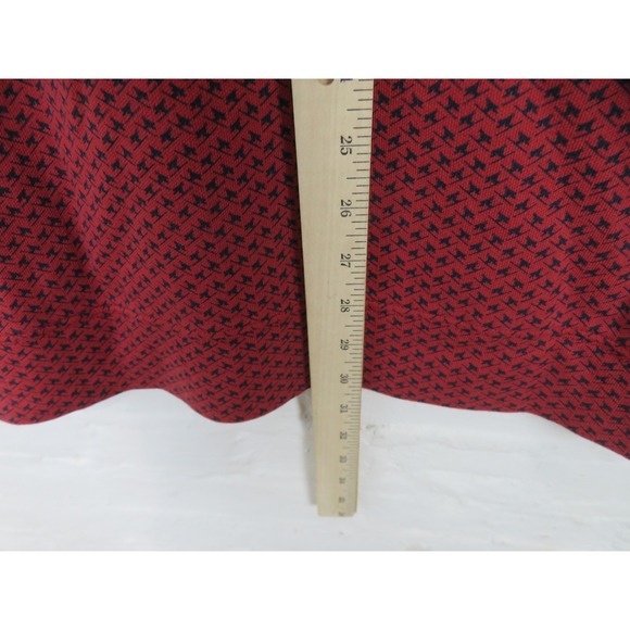 Vineyard Vines Sweater Mens 2XL Red Skier Print Broadfield Half Zip Ski Pullover - Picture 10 of 10